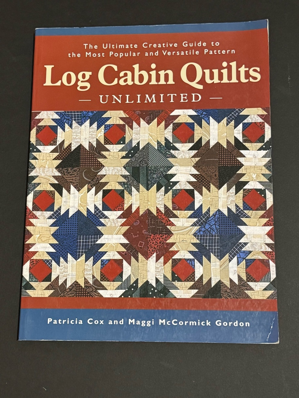 Log Cabin Quilts Unlimited Instructional Paperback Book for Quilting